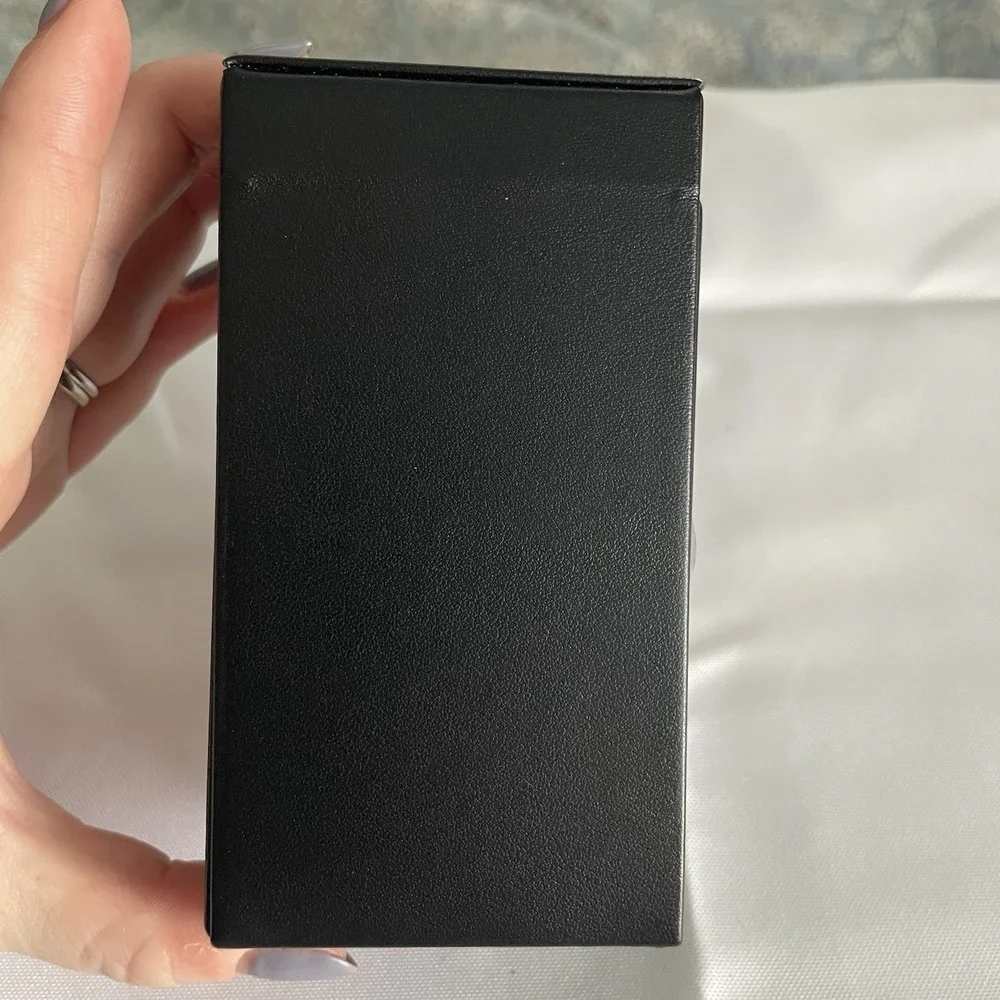 YSL BEAUTE Black Magnetic Brush Makeup Box Gold Logo YVES Saint Laurent NEW
